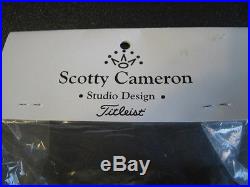 Scotty Cameron 2002 Large USA Flag NAVY Putter Headcover Pivot Tool Titleist NIB