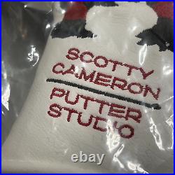Scotty Cameron 2002 SCOTTY DOG Dancing Scotty Dogs Blade Putter Headcover Pivot