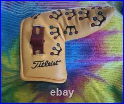 Scotty Cameron 2002 Yellow Mini Crowns Blade Cover NOOB W Tool