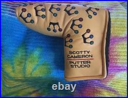 Scotty Cameron 2002 Yellow Mini Crowns Blade Cover NOOB W Tool