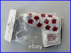 Scotty Cameron 2003 MAPLE LEAF Putter Headcover with PIVOT TOOL CANADA
