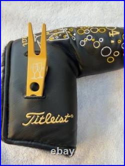 Scotty Cameron 2004 A Toast To New Year Headcover + Pivot Tool 1 of 1000