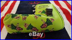 Scotty Cameron 2004 Hula Lime Blade Putter Headcover cover withdivot tool MINT