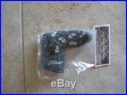 Scotty Cameron 2004 Road to Augusta putter headcover with a black pivot tool BNIB