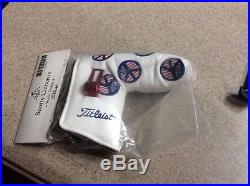 Scotty Cameron 2004 Usa Peace Sign With Divot Tool Usa American Falg Headcover Red