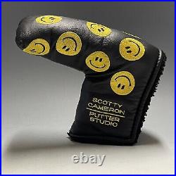 Scotty Cameron 2007 SMILEY FACE DANCE Blade Headcover withPivot Tool Titleist