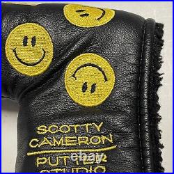 Scotty Cameron 2007 SMILEY FACE DANCE Blade Headcover withPivot Tool Titleist