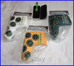 Scotty Cameron 2012 Augusta 3 Headcover set with Pivot Tool brand new in bags