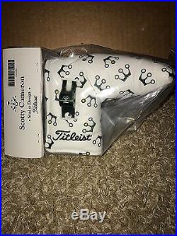 Scotty Cameron 2014 Masters Micro Crowns 1/500 Headcover Cover with Tool
