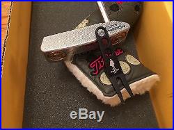 Scotty Cameron 2014 The Clint Putter Headcover And Pivot Tool New 35