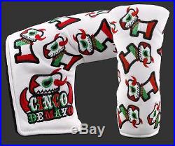 Scotty Cameron 2016 Cinco De Mayo Lucha Bulldog Headcover AND Pivot Tool