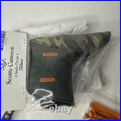 Scotty Cameron 2017 Club Cameron Camouflage Putter Headcover Set with Tees Tool