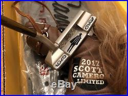 Scotty Cameron 2017 The Clint Putter, Headcover, Divot Tool New