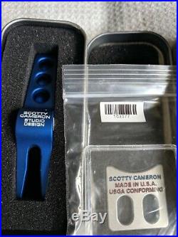 Scotty Cameron 2019 US Open Red & Blue Pivot Tools (2) and Ballmarker