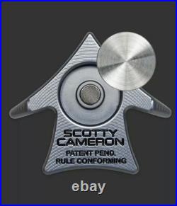 Scotty Cameron 2021 Club Cameron TCC Aero Alignment Tool Bright Dip Gray NEW