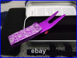 Scotty Cameron 2021 Hawaiian Open Violet Pivot/Divot Tool IN TIN NEW Scotty Cameron 2021 Hawaiian Open Violet Pivot/Divot Tool IN TIN NEW