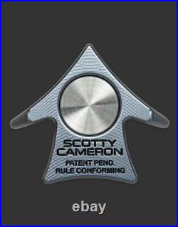 Scotty Cameron 2022 AERO ALIGNMENT TOOL BALL MARKER BRIGHT DIP GRAY #AD00532