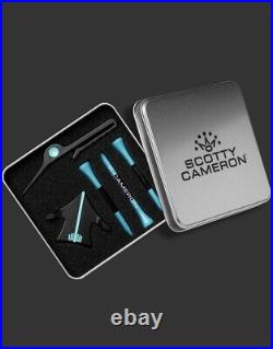 Scotty Cameron 2023 TCC Ultimate Golf Kit Black SC Blue Aero Pivot Tool Tees