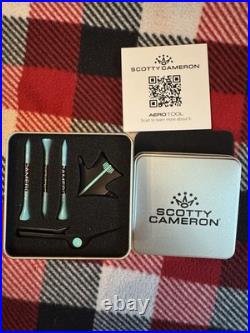 Scotty Cameron 2023 TCC Ultimate Golf Kit Black, SC Blue, Aero Pivot Tool Tees