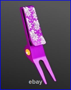 Scotty Cameron 2025 Purple Dancing Jester Clip Pivot Tool Mardi Gras Rare