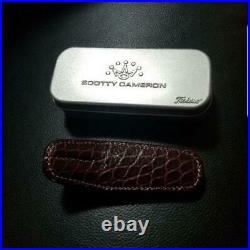 Scotty Cameron 303GSS Genuine Divot Tool Unused with Leather Case + Case 994/MN