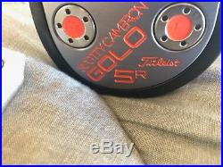 Scotty Cameron 33 Orange Golo 5R Scotty Shop Custom weights/tool/head cover