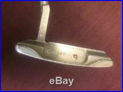 Scotty Cameron 34 Studio Stainless Newport with original red cover and divot tool