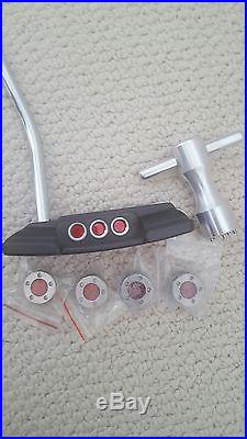 Scotty Cameron 35 inch Notchback Putter with Extra Weights and Tool