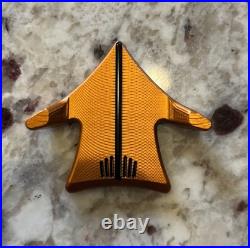 Scotty Cameron Aero Alignment Ball Marker Brand New limited Bright Dip Orange