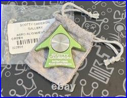 Scotty Cameron Aero Alignment Tool Metal Ball Marker Green