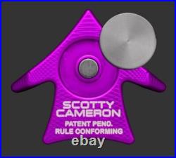 Scotty Cameron Aero Alignment Tool With Ball Marker Bright Dip Violet Scotty Cameron Aero Alignment Tool With Ball Marker Bright Dip Violet