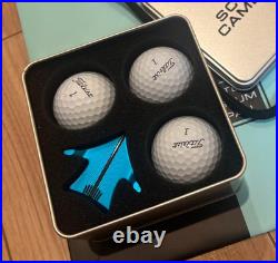 Scotty Cameron Aero Marker Balls (Set of 3) with Magnet Marker New Unused No Bag