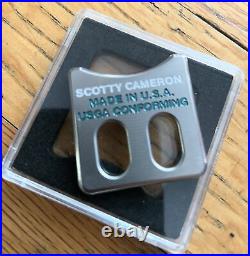 Scotty Cameron Alignment Tool 2020 Museum & Gallery Bombay Blue / White RARE