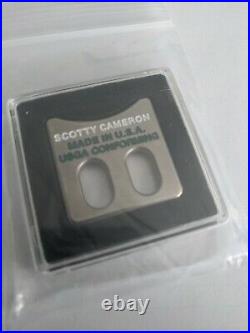 Scotty Cameron Alignment Tool Ball Marker Coin Green White