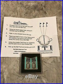 Scotty Cameron Alignment Tool Tiffany Blue Marker Cirlce T Tour Only