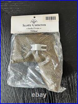 Scotty Cameron American Classic Fine Milled Putters Head Cover With Divot Tool