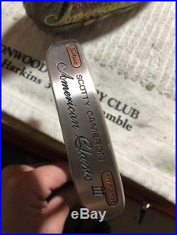 Scotty Cameron American Classic III 33/350g with Headcover/ Divot Tool