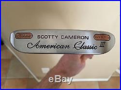 Scotty Cameron American Classic III Heavy Flange withHeadcover and Pivot Tool