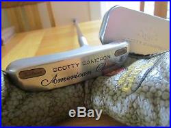 Scotty Cameron American Classic III Putter + 2 Head Covers & Pivot Tool