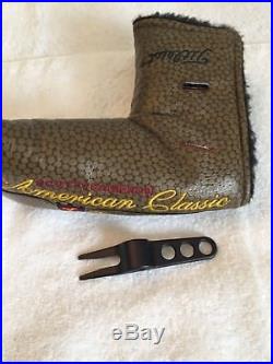 Scotty Cameron American Classic III Putter With Matching New Cover, Divot Tool