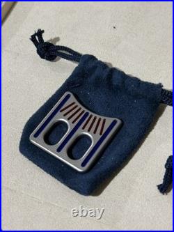 Scotty Cameron Ball Alignment Square Tool Marker Milled Stainless Blue and Res