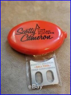 Scotty Cameron Ball Alignment Tool Orange Limited Release