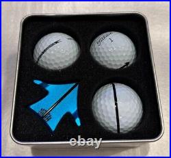 Scotty Cameron Ball Marker Aero Alignment Tool with3 Balls & Tin case Blue Mint