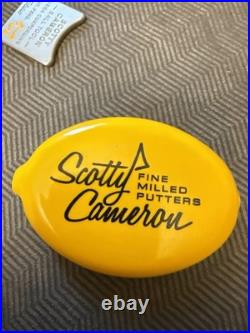 Scotty Cameron Ball Marker Alignment & Coin Purse Yellow