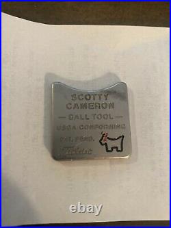 Scotty Cameron Ball Marker Ball Tool GOLF 2010 Masters Limited Edition
