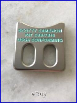 Scotty Cameron Ball Marker Tool W Windows Coin USGA Conforming SC Blue