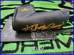 Scotty Cameron Black Yahoo Fan Club divot tool AOP Putter headcover Signed by SC
