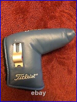 Scotty Cameron Blue Studio Stainless Prototype Headcover with Tool