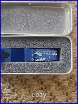 Scotty Cameron British Gol Championship Clip Divot Tool Repair (Blue) Junk Yard