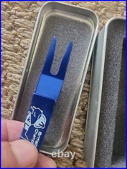 Scotty Cameron British Gol Championship Clip Divot Tool Repair (Blue) Junk Yard